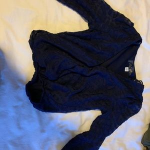 Dark blue francescas blouse